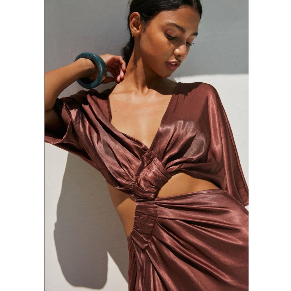 Anthropologie x SUBOO Tate Wrap Front Dress - Picture 4 of 16